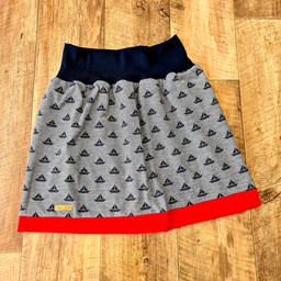 Zeige Details für Jersey Rock blau mit Schiffe Bild von Jersey Rock blau mit Schiffe