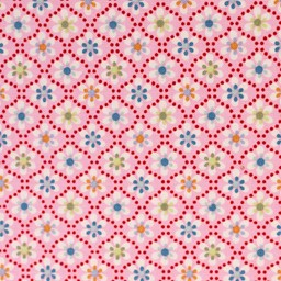 Zeige Details für Baumwollstoff Blümchen rosa Bild von Baumwollstoff Blümchen rosa