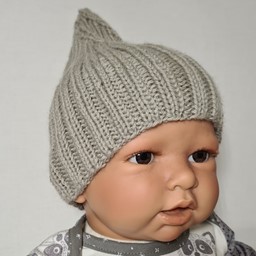 Zeige Details für Babymütze Wollmütze gestrickt Bild von Babymütze Wollmütze gestrickt