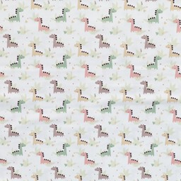 Zeige Details für Baumwollstoff Popeline Dinosaurier, Baby Bild von Baumwollstoff Popeline Dinosaurier, Baby