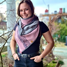 Zeige Details für Wickelschal Dreieckstuch Damen Bild von Wickelschal Dreieckstuch Damen