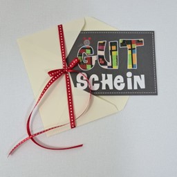 Zeige Details für Geschenkgutschein Bild von Geschenkgutschein