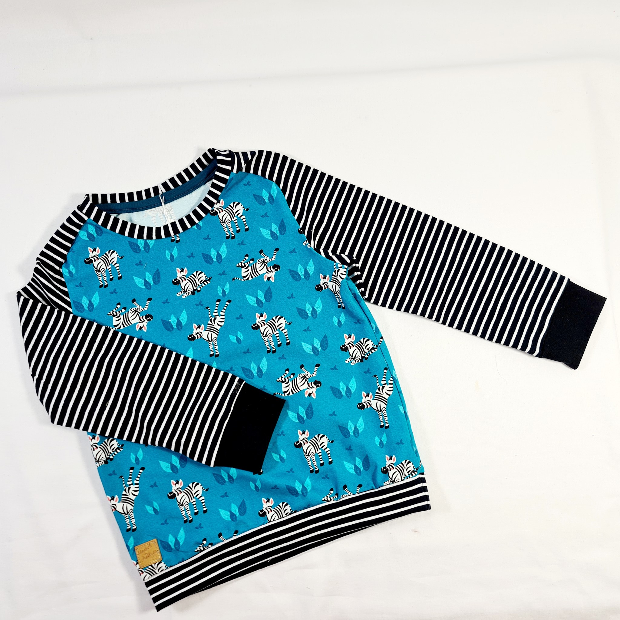 Bild von Kindershirt Zebra