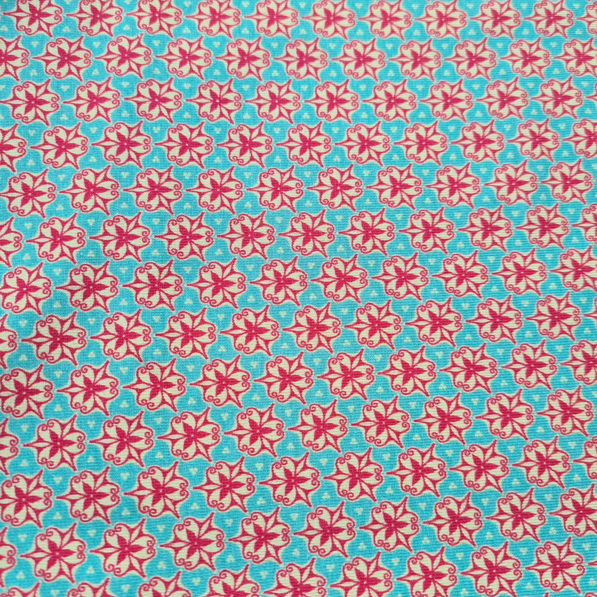 Bild von Jersey Kaleidoskop rosé mint