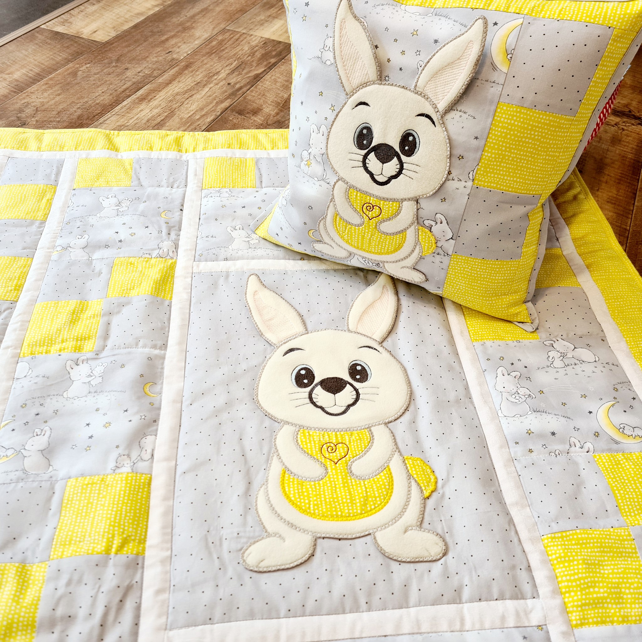 Bild von Kissen Patchworkkissen