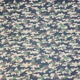 Bild von Baumwollstoff camouflage