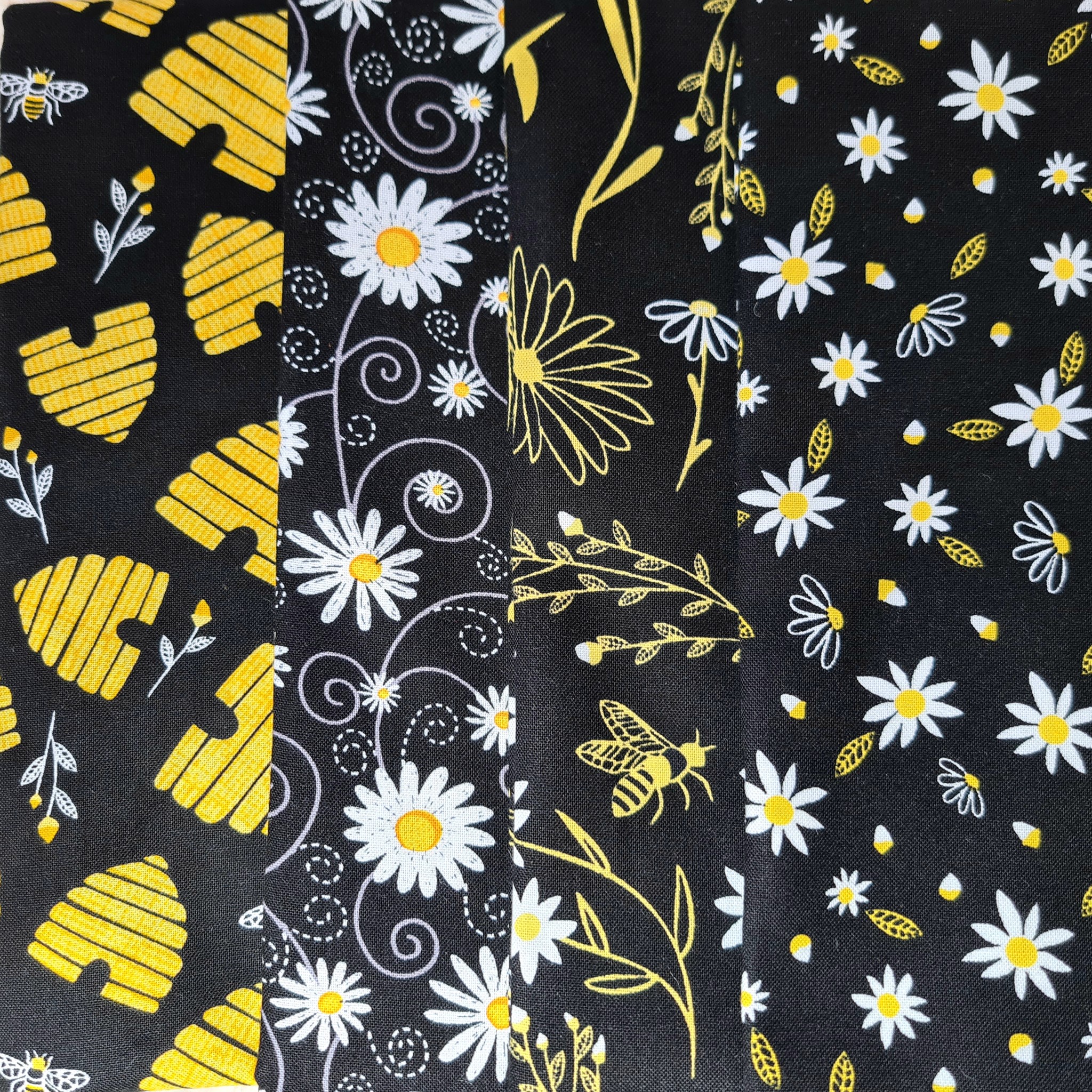 Bild von Stoffpakete Patchworkstoff Sortiment Bienen