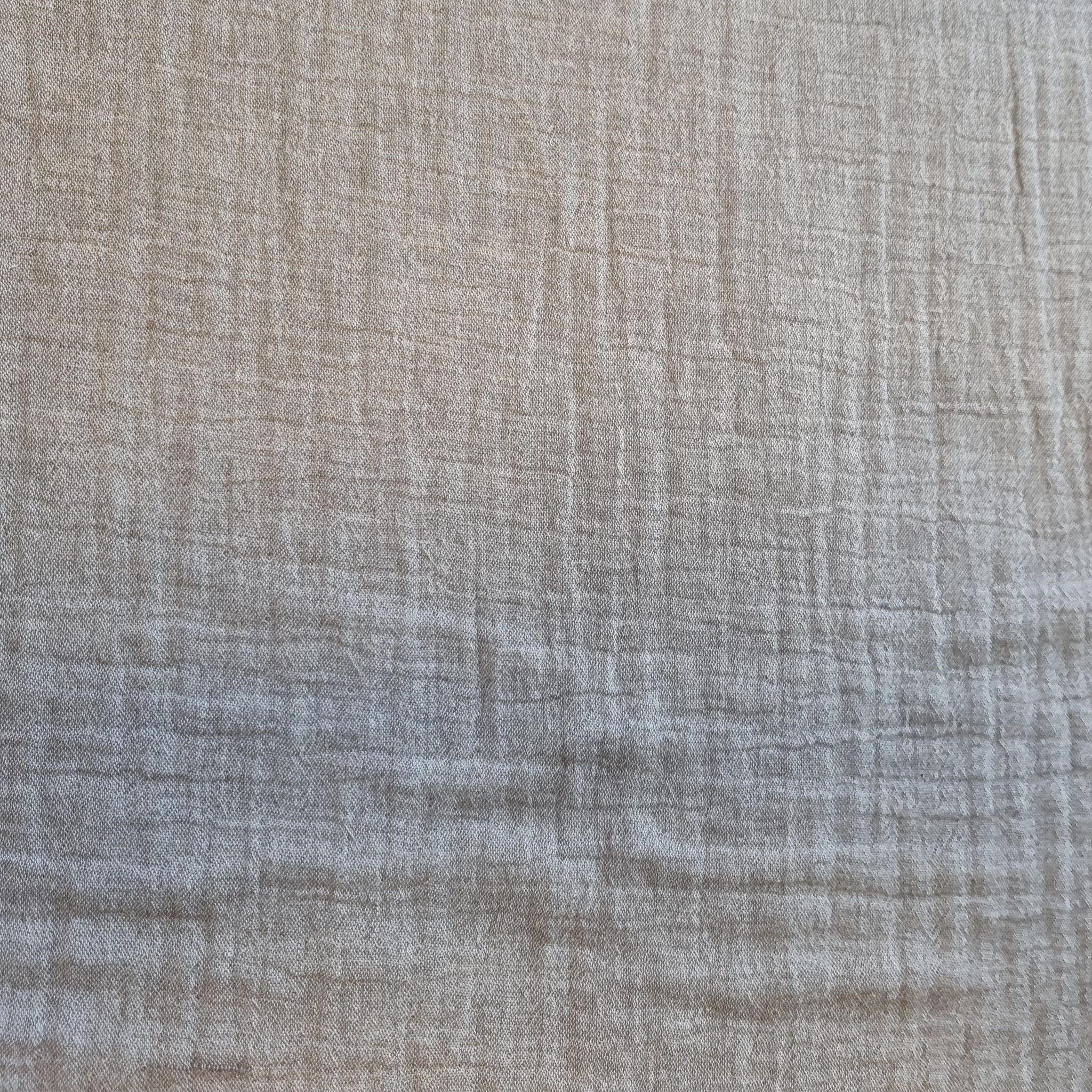 Bild von Musselin meliert gelb sand