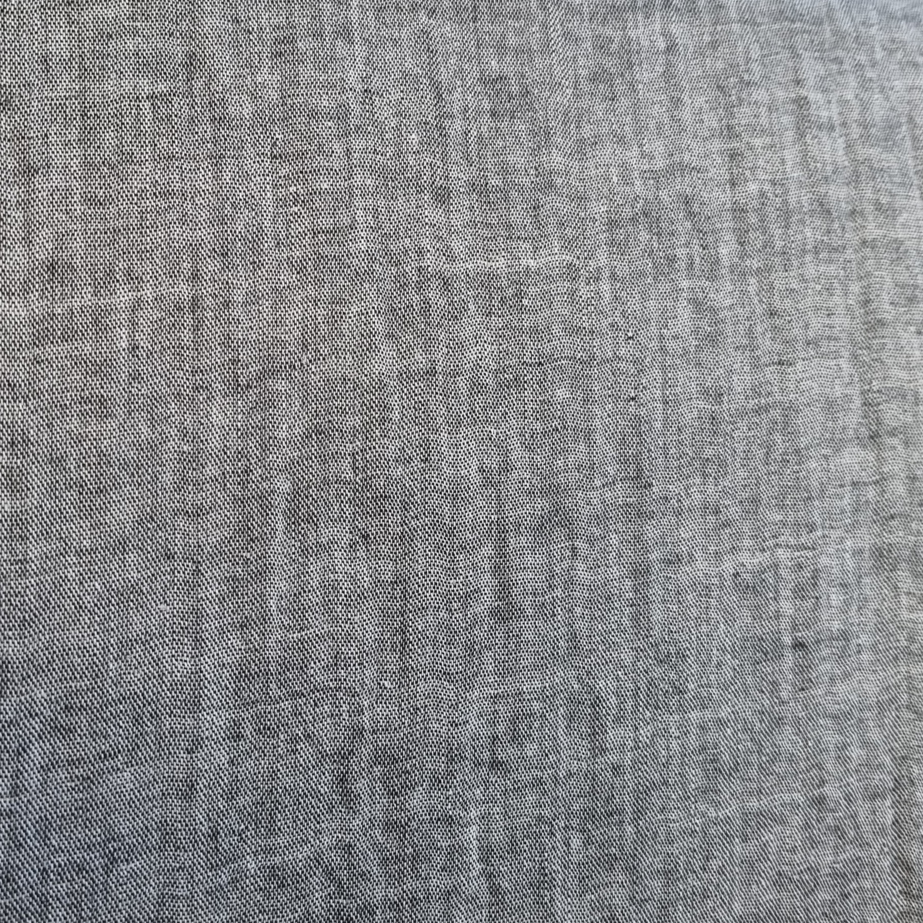 Bild von  Musselin meliert grau stein