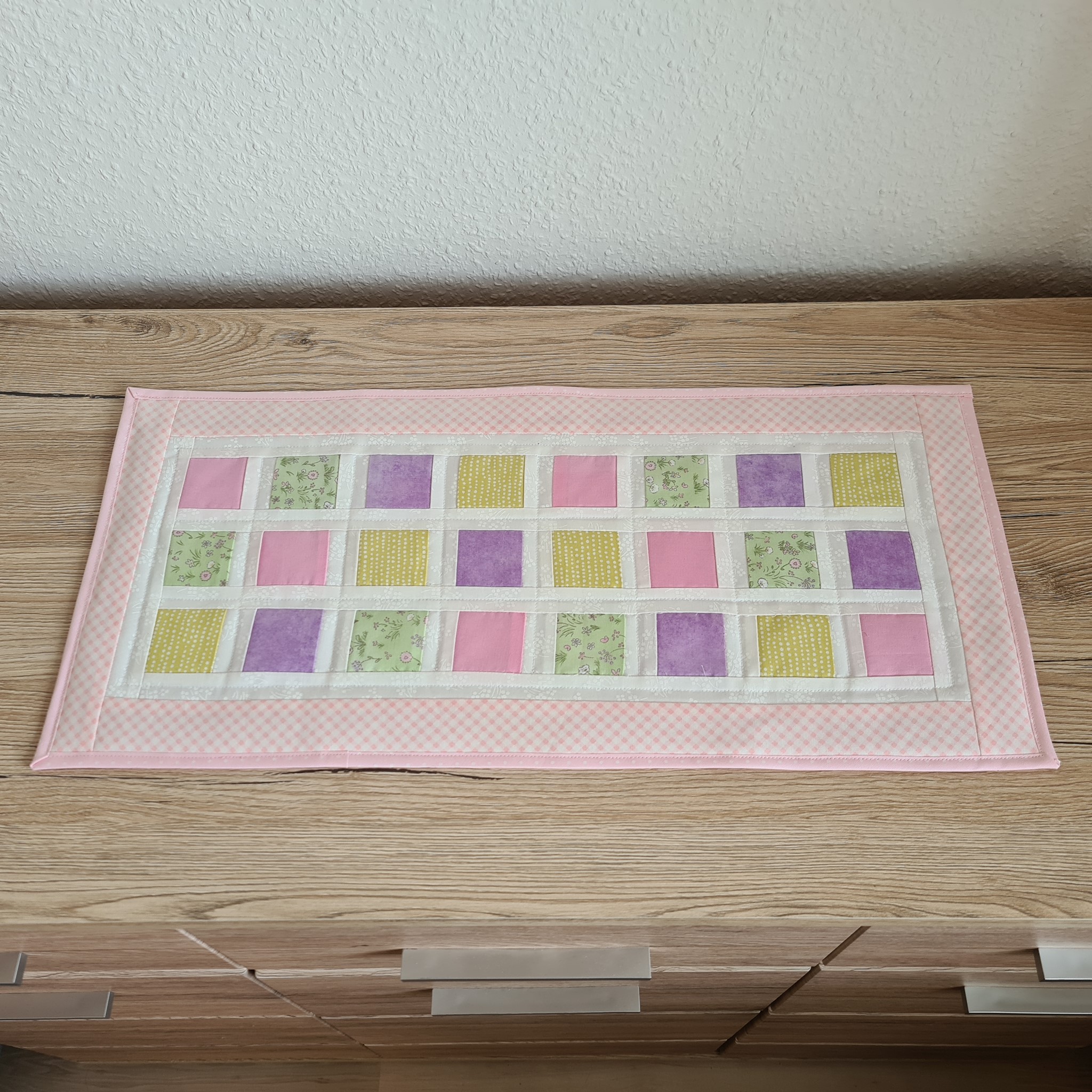 Bild von Patchworkläufer Frühling