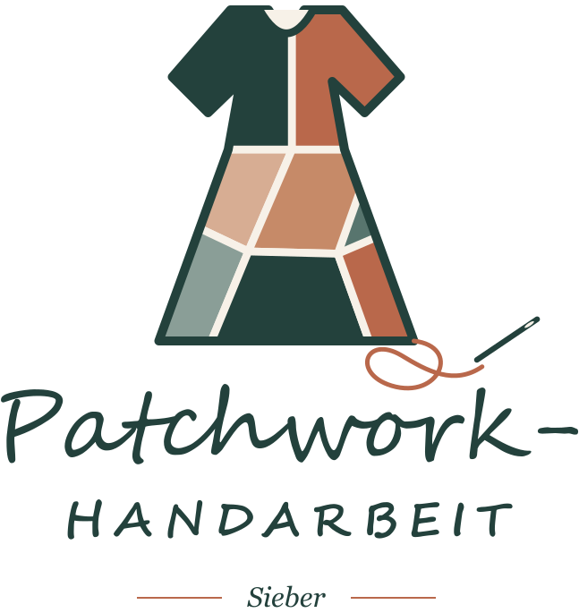 Patchwork-Handarbeit Logo